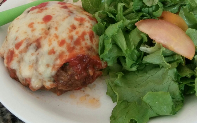 Hambúrguer de forno