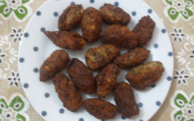 Bolinho de carne moída