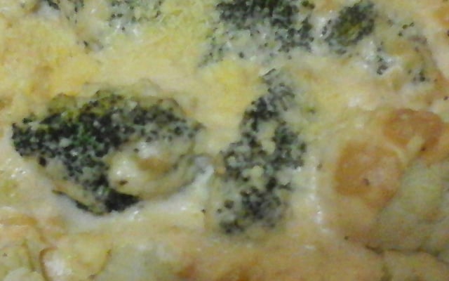 Gratinado de brócolis com couve-flor