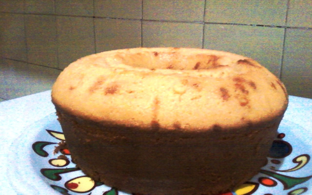 Bolo de laranja da roça