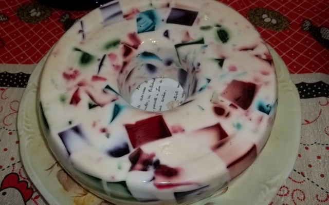 Gelatina em Mosaico