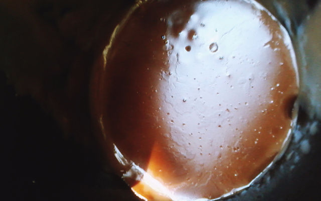 Chocolate quente sem leite ou leite condensado