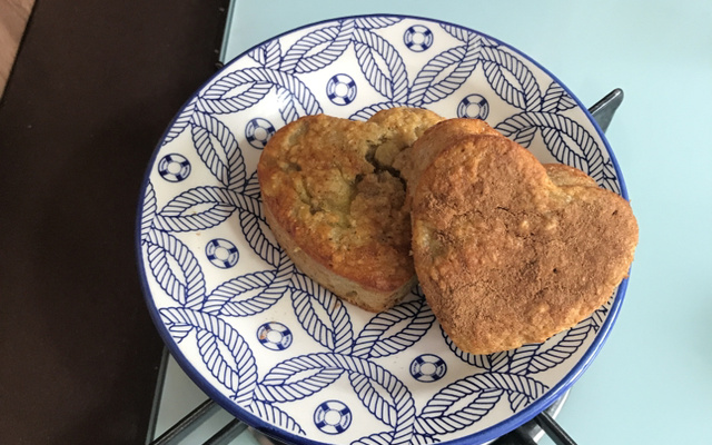 Bolinho de aveia fit