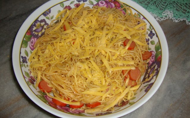 Macarrão alho e óleo maravilhoso