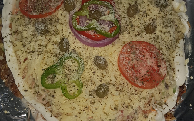 Peixe assado à moda floridense