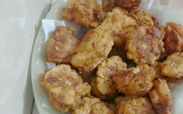 Bolinho salgado prático