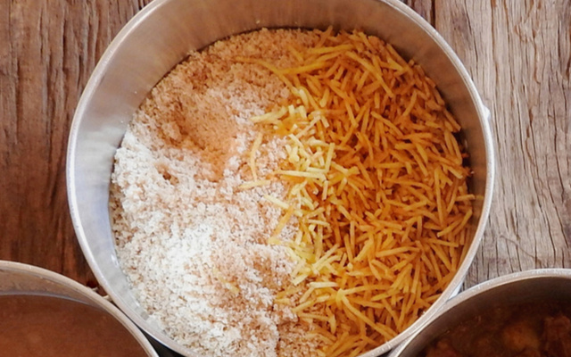 Farofa de batata palha