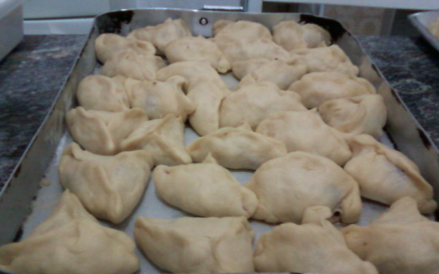 Esfiha macia e deliciosa