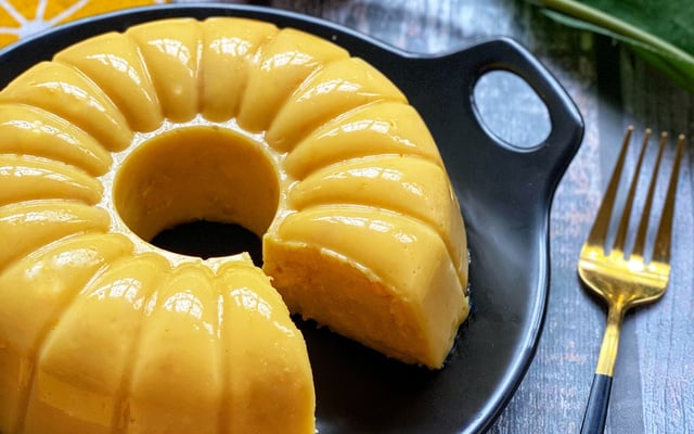 Pudim de milho verde