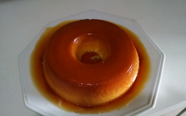 Pudim de milho verde