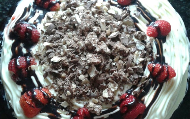 Bolo de morangos com Chantilly