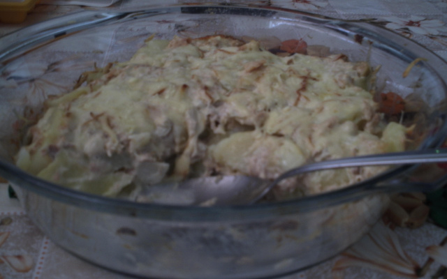 Batata prática com Atum