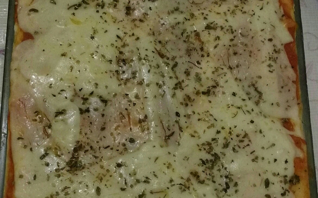 Escondidinho de mandioca com carne seca