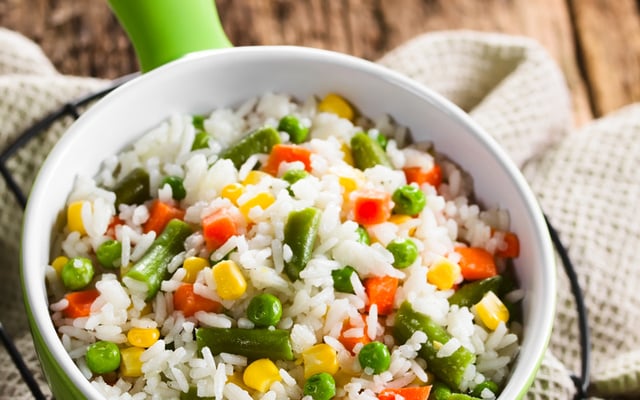 Arroz à moda de legumes