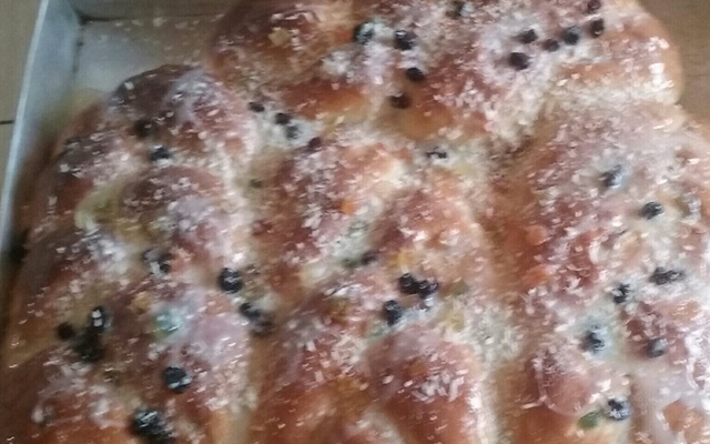 Rosca de frutas cristalizadas