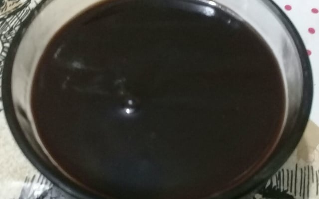 Calda de chocolate para sorvete