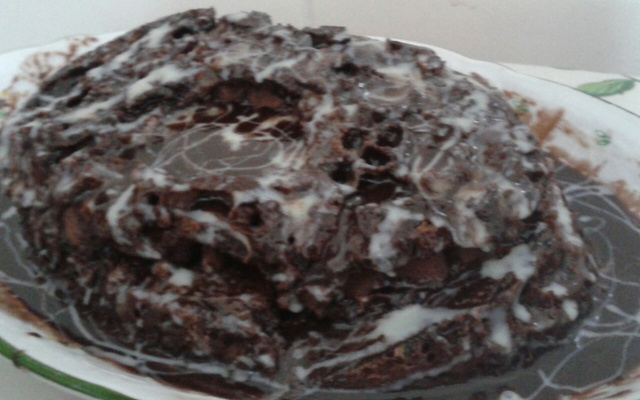 Bolo de caneca sem fermento