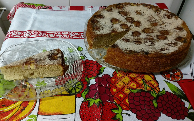 Bolo de banana super fofo