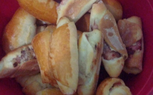 Pão de cebola recheado