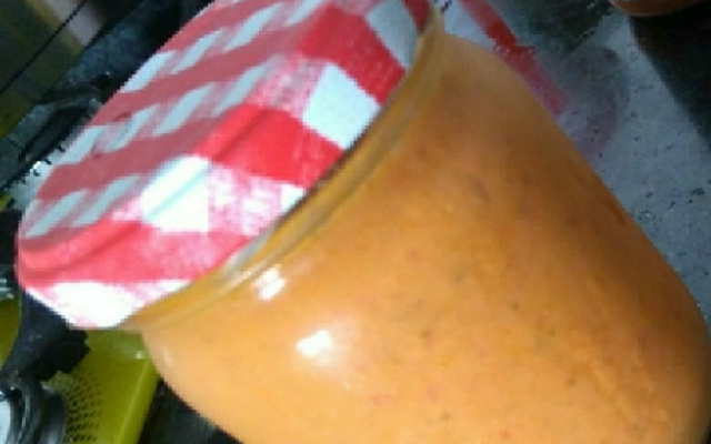 Molho de pimenta caseiro