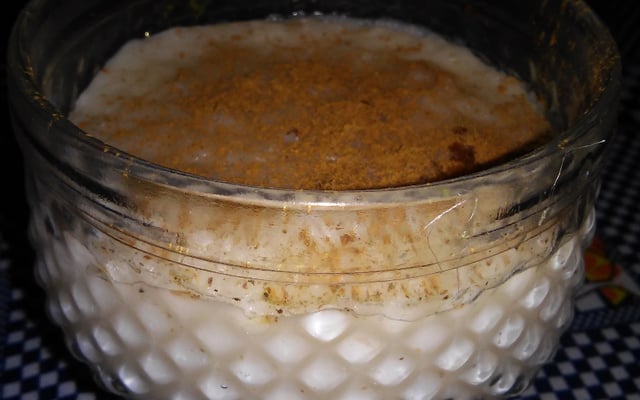 Arroz doce sem lactose