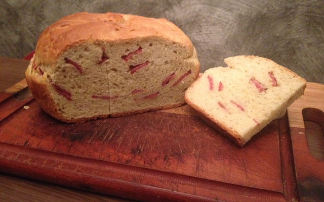 Pão de linguiça de liquidificador