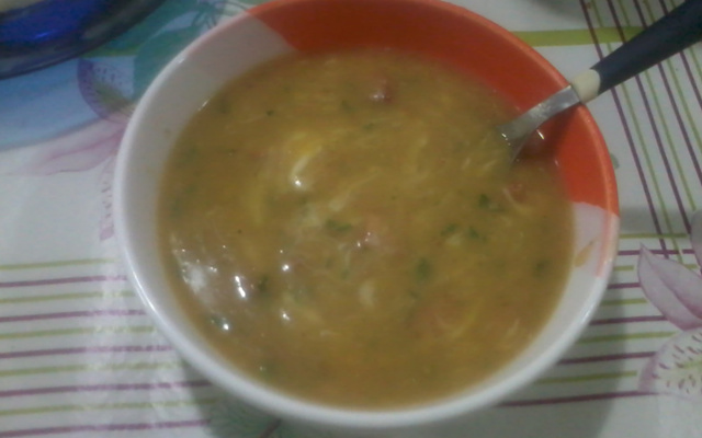 Sopa de mandioca