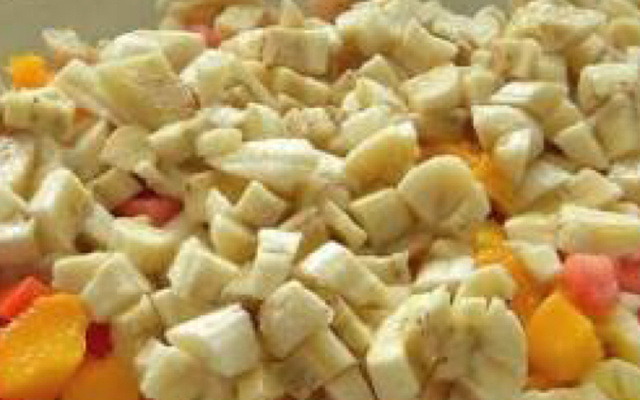 Salada de frutas zero lactose