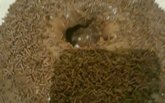 Bolo fofo de chocolate no liquidificador