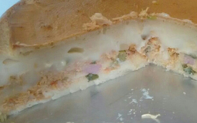 Torta de frango com catupiry da Lilian