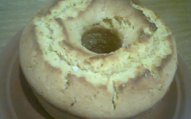 Bolo de farinha de milho