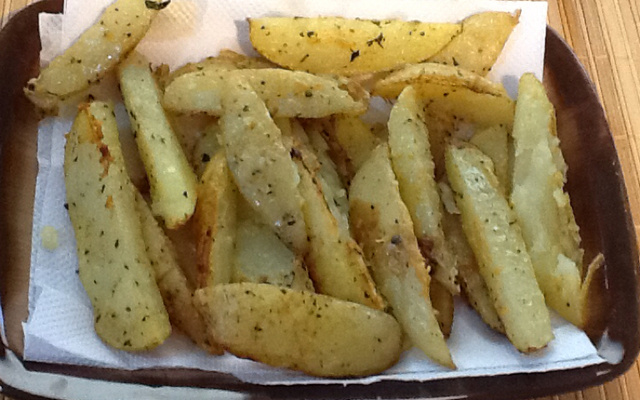 Batatas rústicas temperadas