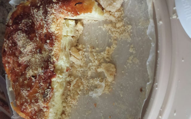 Torta de cebola com requeijão