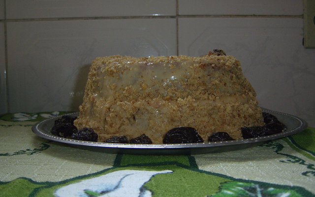 Bolo de nozes especial de Natal