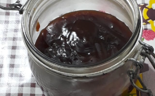 Geleia de banana prática