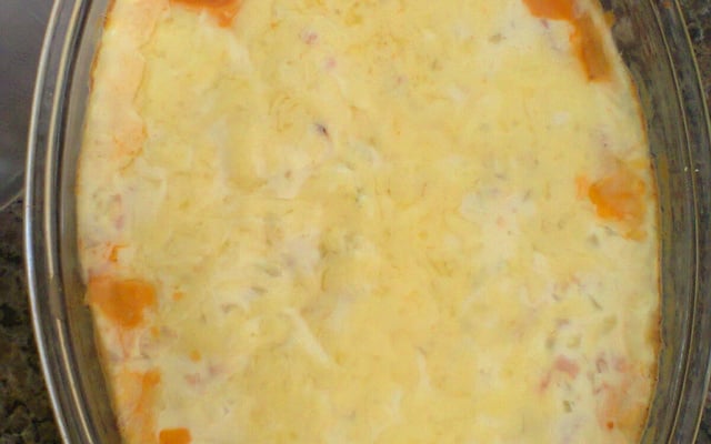 Batata gratinada simples