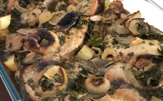 Postas de Atum ao forno