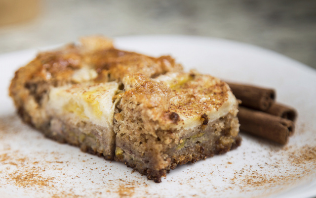 Torta seca de banana do Marcelo