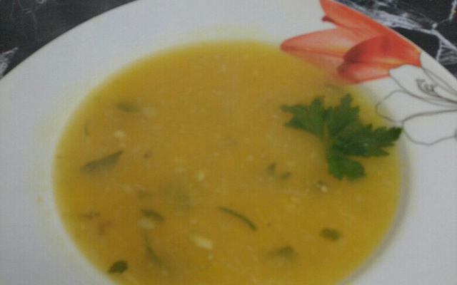 Sopa de Mandioquinha com Gengibre