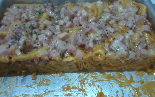 Macarrão na panela de pressão V