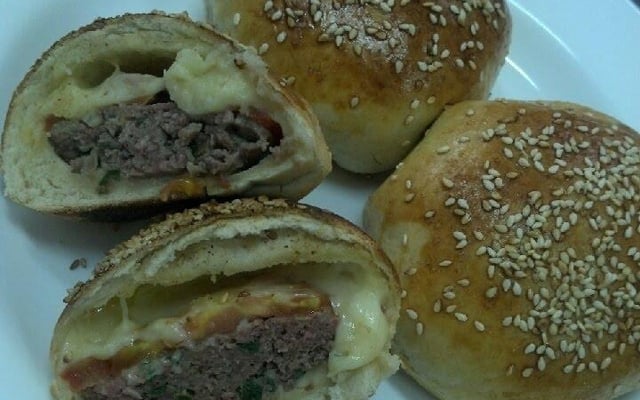 Hambúrguer de forno