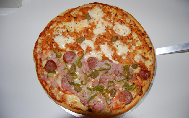 Massa básica para pizza