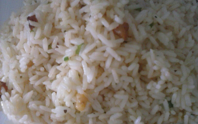 Arroz escorrido