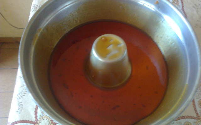 Calda de caramelo para pudim