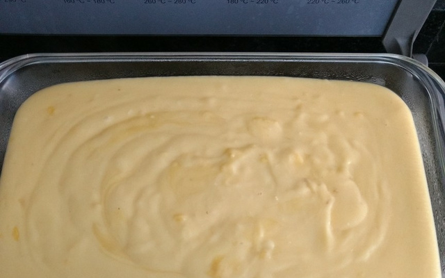 Polenta na panela de pressão