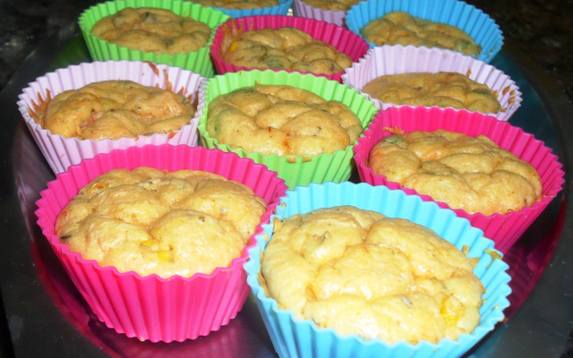 Cupcake de legumes