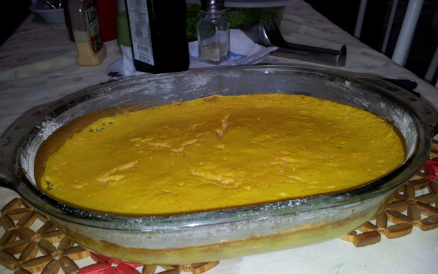 Souflé fácil de legumes