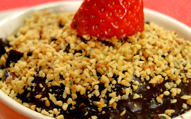 Escondidinho de morango