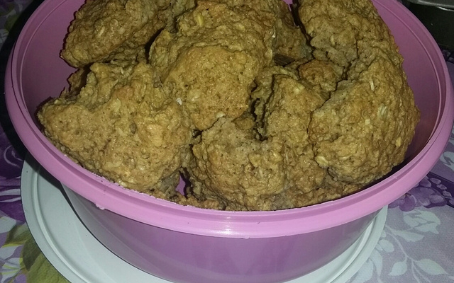 Cookie de aveia e mel