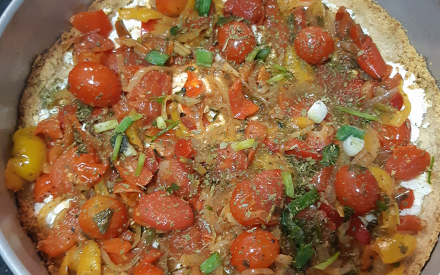 Torta legumes Low Carb